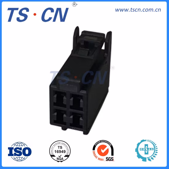 Electrical Female Auto Wire Harness Cable Assembly Plug Pin Connector