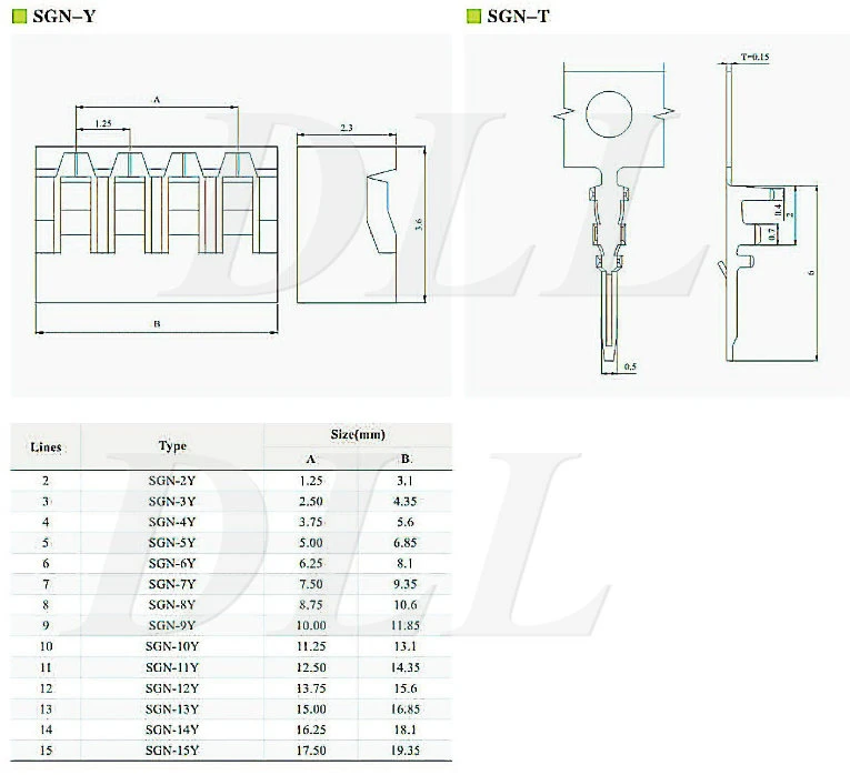 Sgn-002t-0.8s Standard Brand New Electronics Component Connector