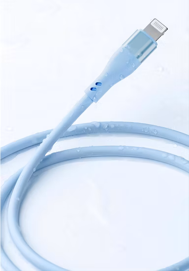 Cabo de dados de silicone certificado pela Apple Mfi 3FT 6FT 10FT 3A Pd carregamento rápido tipo C cabo carregador USB C para Lightning para iPhone13 14 15