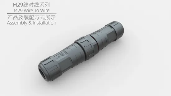 Fornecimento de fábrica de alta qualidade IP67 IP68 IP69K Waterpoorf Cabo M5 Conector